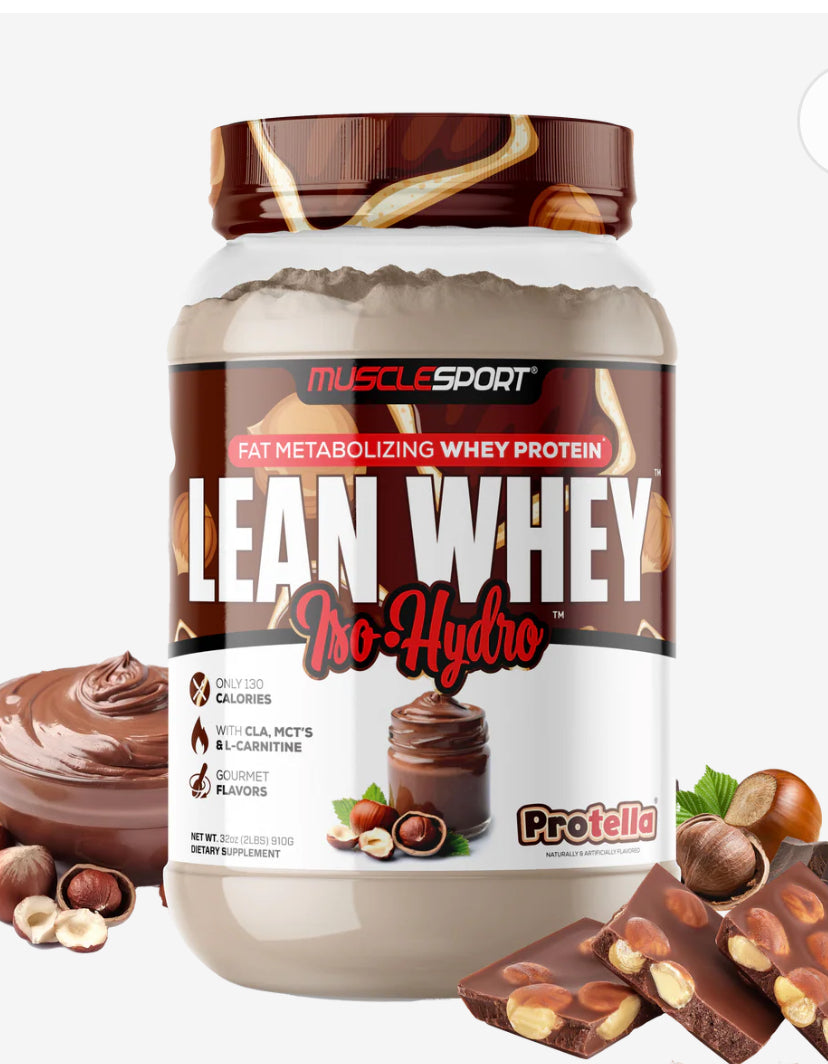 Lean   Whey®  Iso Hydro Gourmet  Protein  2lb (ALL FLAVORS)