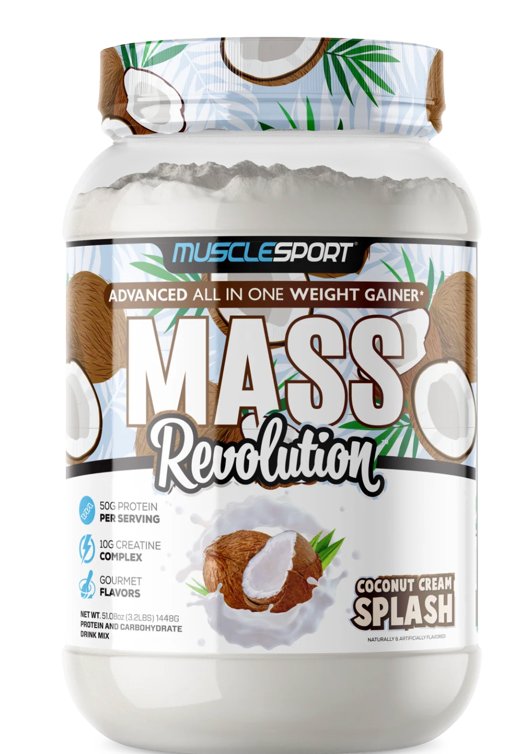 Mass Revolution™  Mass Gainer  3.2lb