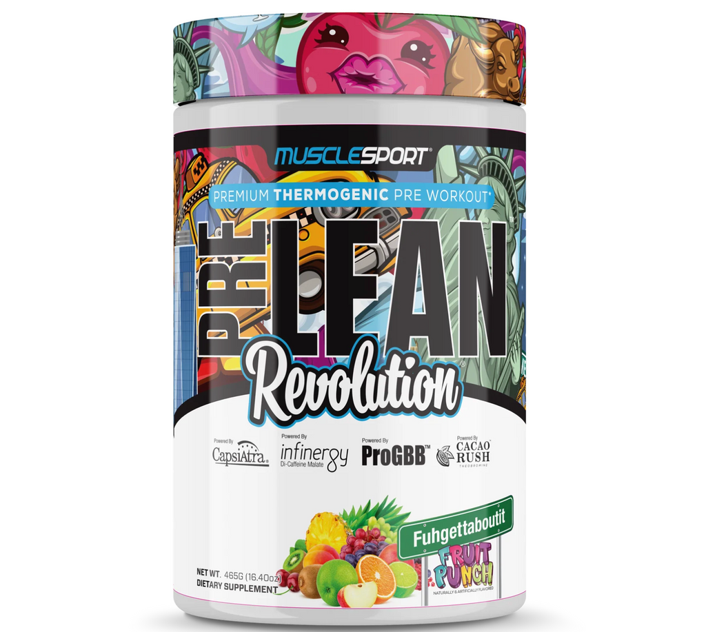 PreLean™ Revolution® Pre-workout 30 Servingsn All Flavors